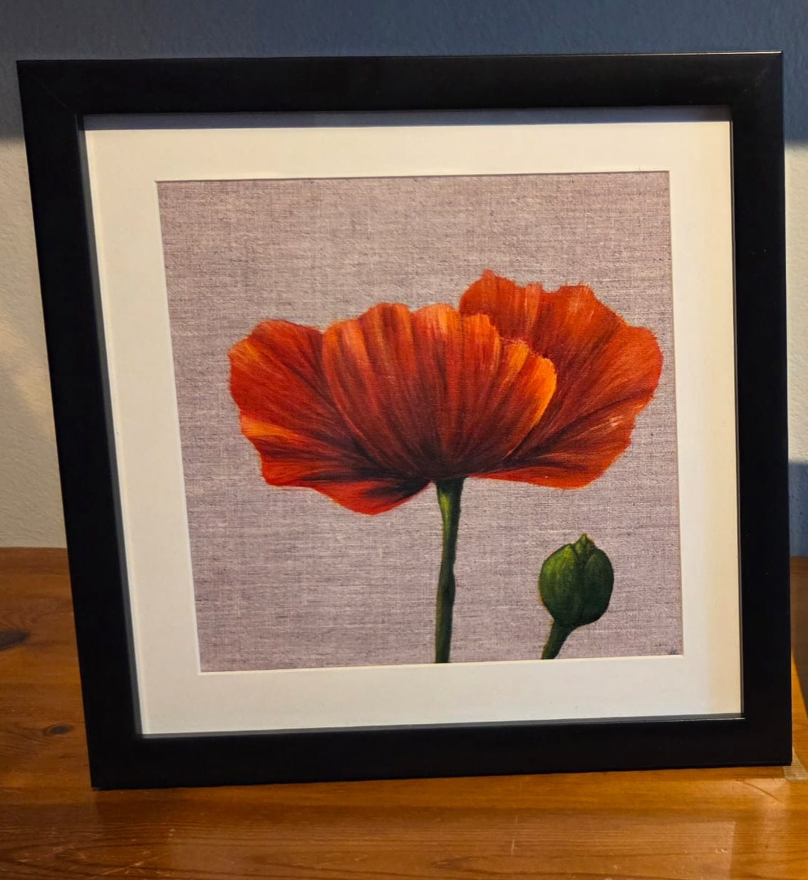Framed Poppy