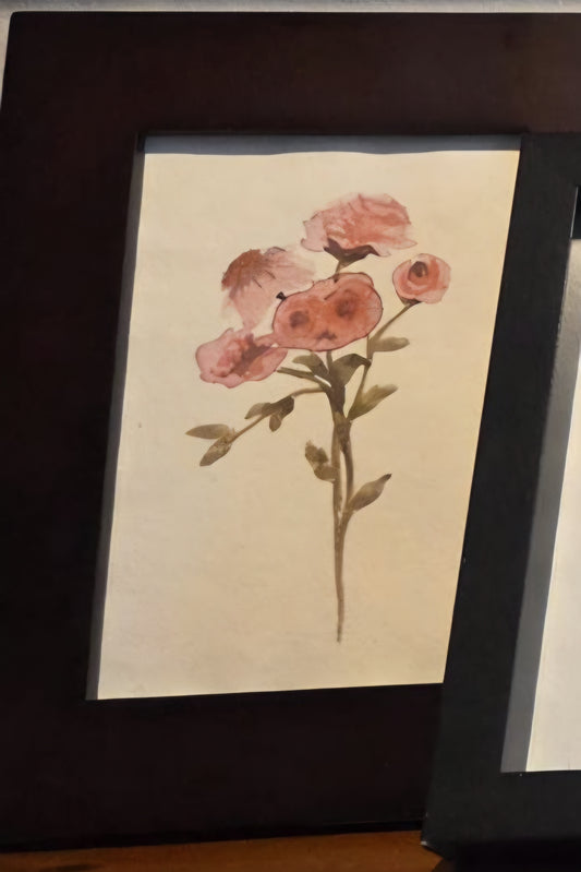 Framed Pink Bunch
