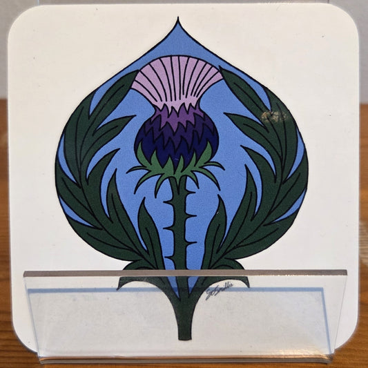 Thistle Cork Coasters