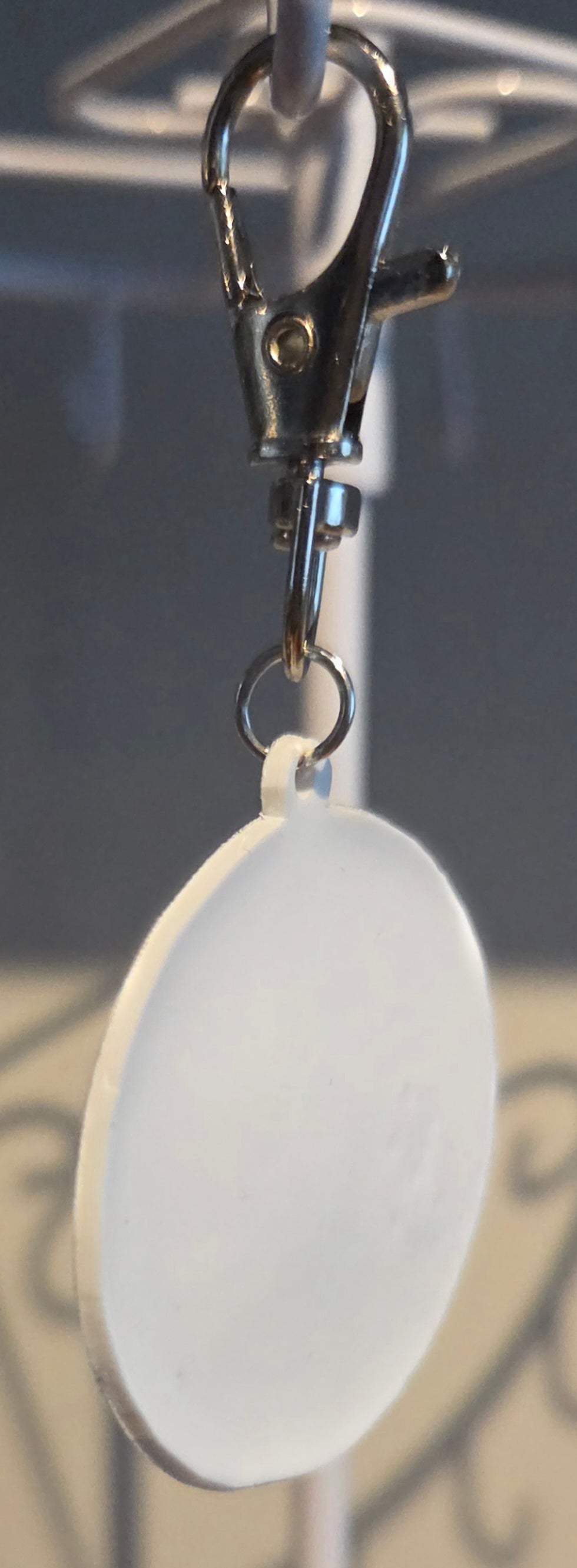 Single Rose Keychain