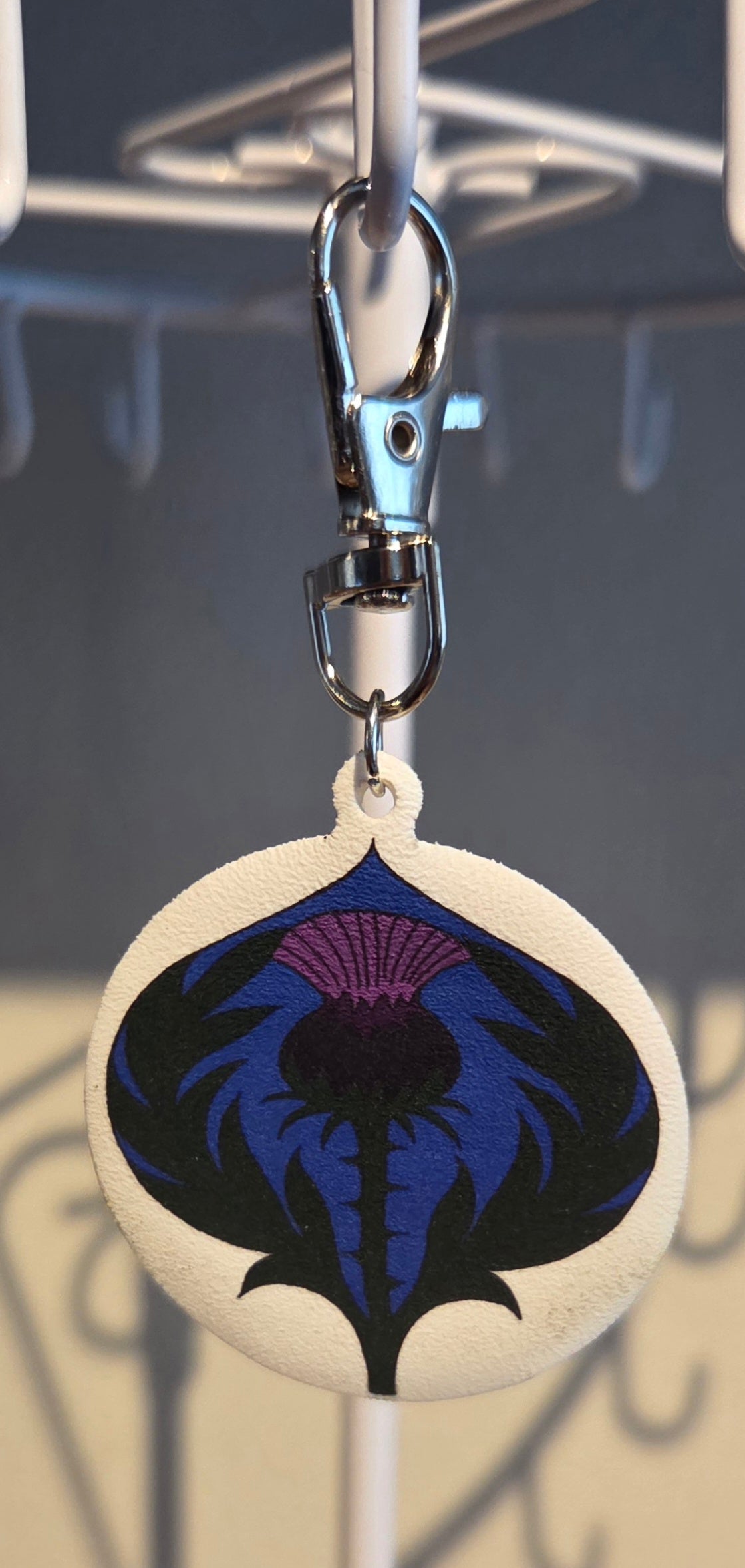 Thistle Keychain
