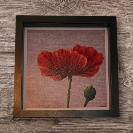 'Poppy' Print With out Frame