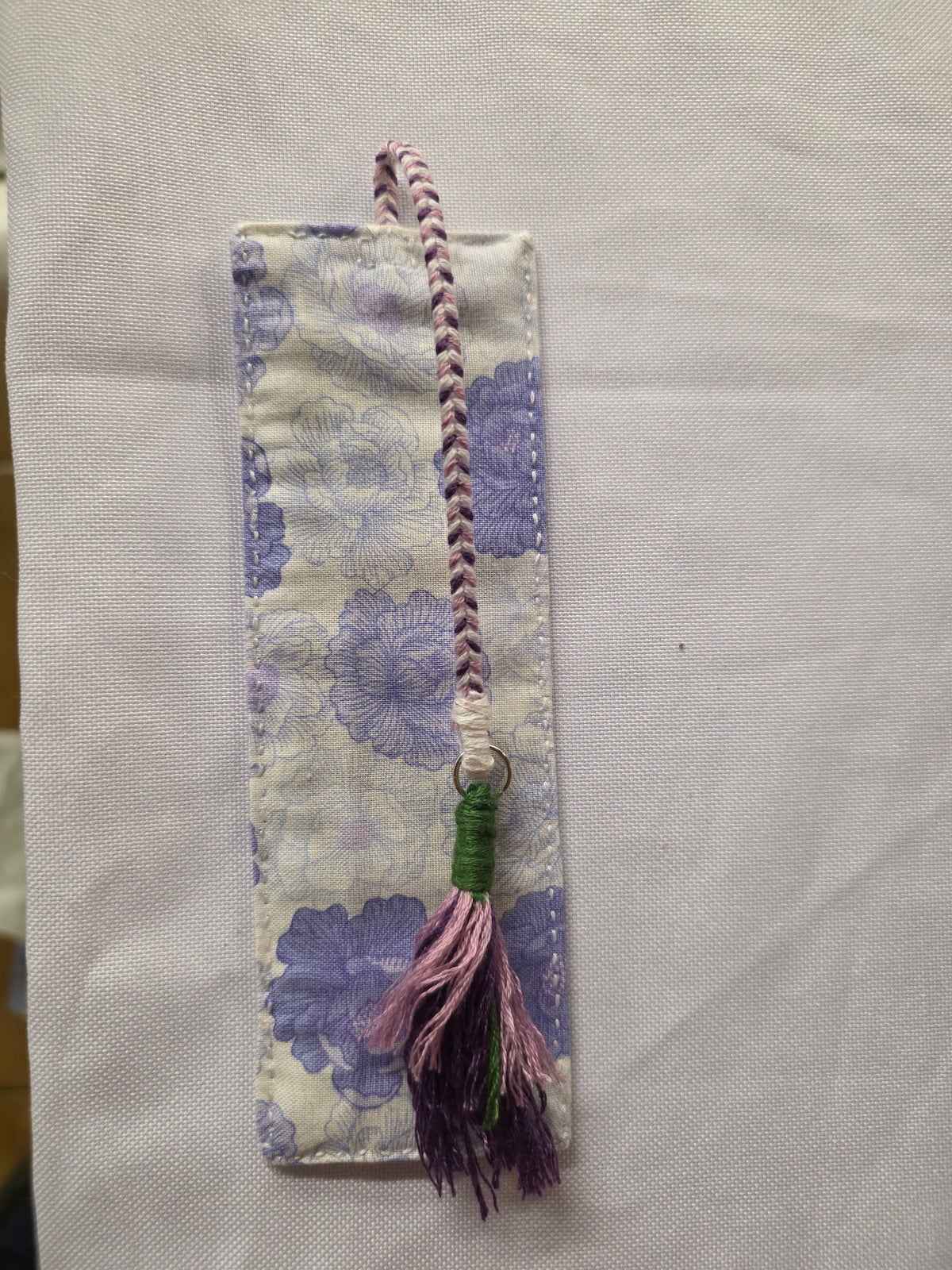 Bookmark cross-stitch Highland cow